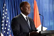 Alassane Ouattara, President of Cote de Ivoire since 2010