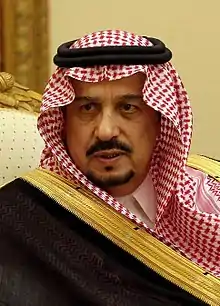 A photo of Faisal bin Bandar Al Saud aged 72