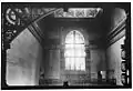Interior, looking south from the rear second balcony toward the Gothic window, 1959.
