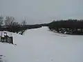 Prut near Leuşeni-Albița