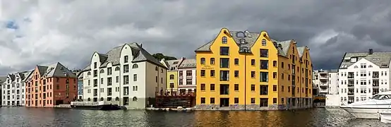 Downtown Ålesund.