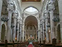 Interior of Santa Croce
