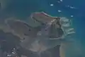 Jambongan Island seen from satellite