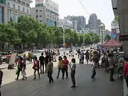 Qujing in 2013. South Qilin Road.