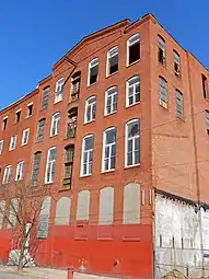 Quaker City Dye Works (view from Oxford Street)