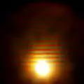 Light source at 50&nbsp;cm from the objective of the camera