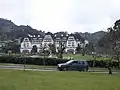 Quitandinha Palace in autumn