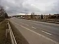 Highway D4 near Mníšek pod Brdy.