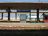 View of the platforms