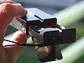 Swiss Army compass with 6400&nbsp;‰ ("artillery per milles")