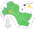 Toponymic map of Racovița village