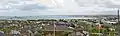 View of the harbour from the cemetery at Querqueville