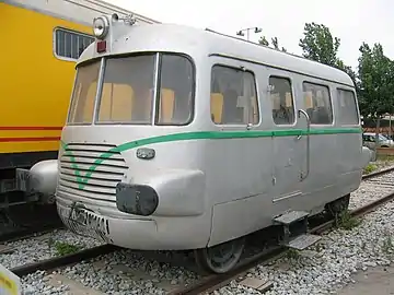 Even this small railbus is related to the draisine[citation needed]