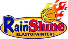 Rain or Shine Elasto Painters logo