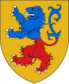 Arms of Sadleir of Standon