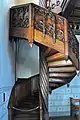 Wood carving at the staircase to the gallery