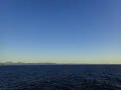 East Cape on the right hand end of the Raukumara Range