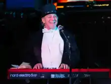 Norman Zamcheck performing in 2022