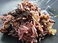 Red rice with pork (Arunachal Pradesh)
