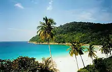 Image 55A beach on Redang Island in the South China Sea. (from Geography of Malaysia)