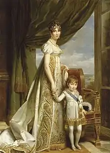 Hortense de Beauharnais (1783–1837), mother to Louis Napoleon in 1808