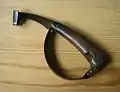 A folding type of race knife