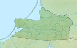 Lower Pond  Schlossteich is located in Kaliningrad Oblast
