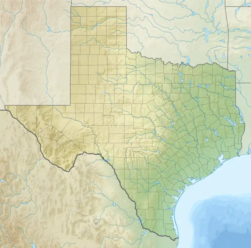 Point Isabel Lighthouse is located in Texas
