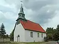 The Lutheran church in Rennau