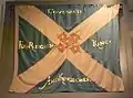 A replica 17th-century Covenanters' flag.