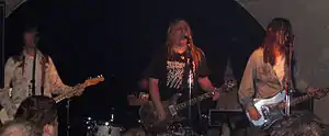 Rhino Bucket performing in 2010