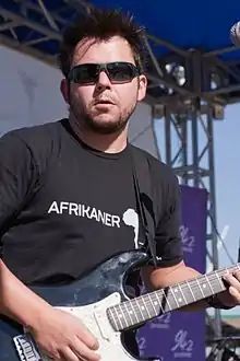 Ricus Nel at "5 vir 50000" Charity