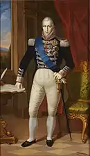 Portrait of King Charles Albert