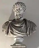 Roman bust (c. 193-203, in the Venice National Archaeological Museum)
