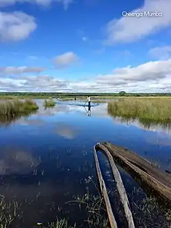 Landscape in Mwandi District