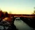 A View on the Annick Water.