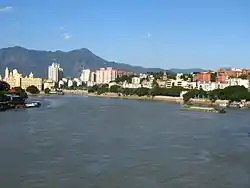 Min River side of Cangshan