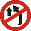 No overtaking