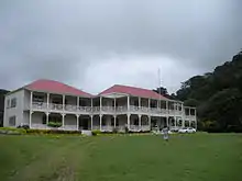 Vailima, home of writer Robert Louis Stevenson in Samoa