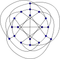 The Robertson graph as drawn in the original publication.