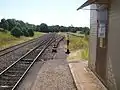 Moss Vale (west) end of platform