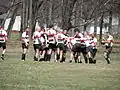 Battle of the Rogues: Flint Rogues RFC at halftime against Windsor Rogues RFC
