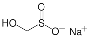 Rongalite, a source of "SO22−"