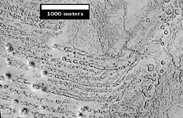 "Rootless Cones" on Mars (MRO, January 4, 2008) (.mw-parser-output .geo-default,.mw-parser-output .geo-dms,.mw-parser-output .geo-dec{display:inline}.mw-parser-output .geo-nondefault,.mw-parser-output .geo-multi-punct{display:none}.mw-parser-output .longitude,.mw-parser-output .latitude{white-space:nowrap}25°54′36″N 173°45′36″E﻿ / ﻿25.910°N 173.760°E﻿ / 25.910; 173.760)