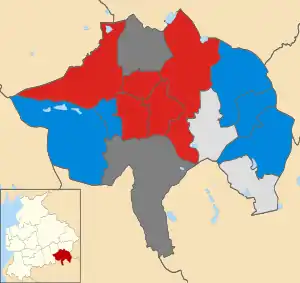 2019 results map