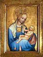 Roudnice Madonna, c. 1385–90, Master of the Třeboň Altarpiece, Bohemia