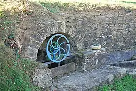 The fountain in Roumengoux