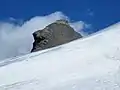 Glacier between the Mettelhorn and Platthorn mountains