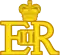 Royal Cypher of Queen Elizabeth II all in gold. This form of the cypher is used on applicable uniforms by designated personnel holding appointments to the Queen or her Vice Regal representatives, eg Aides de Camp to the Queen, Honorary Physicians to the Queen, etc~