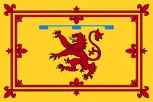 Royal Standard as Duke of Rothesay